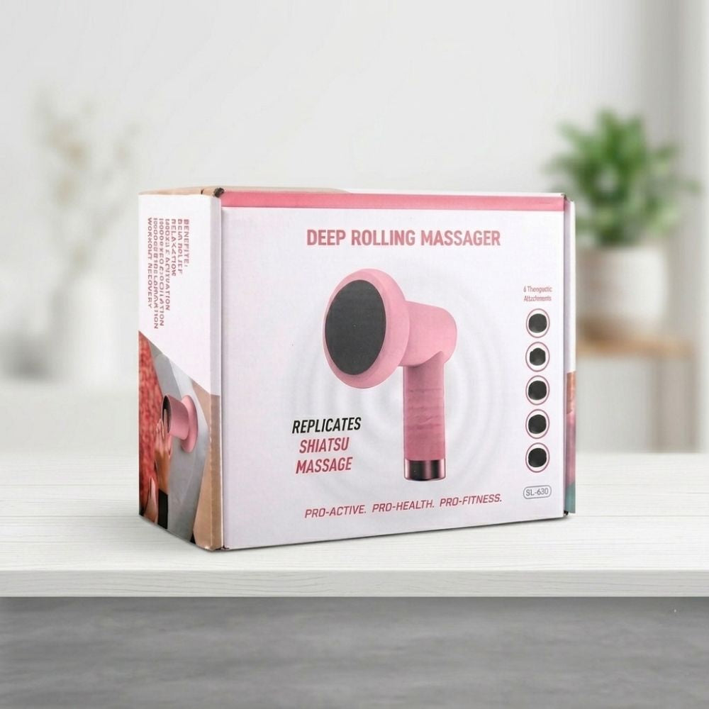 Deep Rolling Hand Massager SL-630 Black