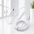 Powerology Stereo Usb-c Earphones 1.2M - White