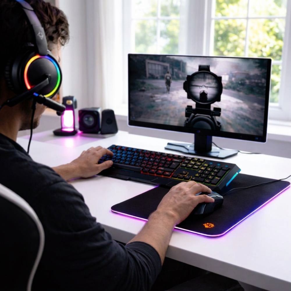 Porodo 4-IN-1 Gaming Kit - Black