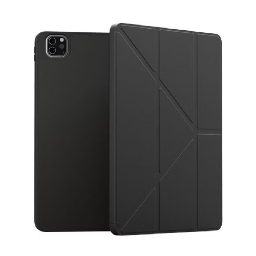 iPad Pro 11 Case 2024 – Leather Smart Protective Cover with Stand