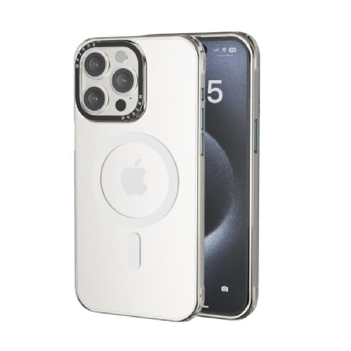 Mezone Clear Magnetic Case iPhone 14 Pro - White