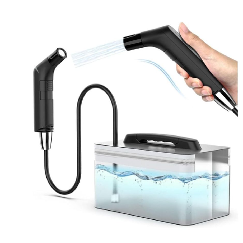 Integrated Compact Bidet Sprayer 800mAh Type-C Rechargeable