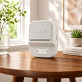 JBQ PINNACLE Mini Portable Label Printer – Wireless Bluetooth Thermal Sticker Printer