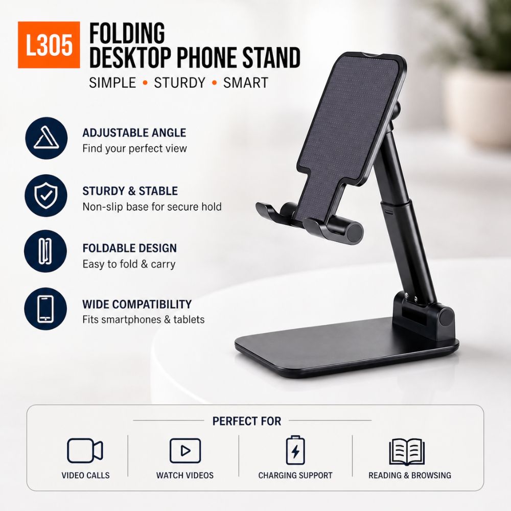 Folding Desktop Phone Stand L305