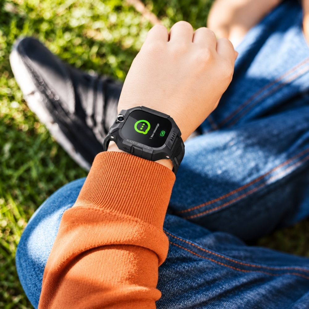 Green Lion 2G Kids Smart Watch Series 5 - Black