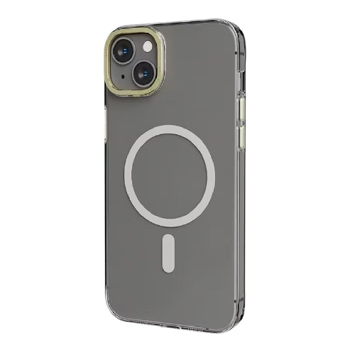 Levelo Magsafe Sensa Clear Back Case For Iphone 14 Plus - Clear/champagne