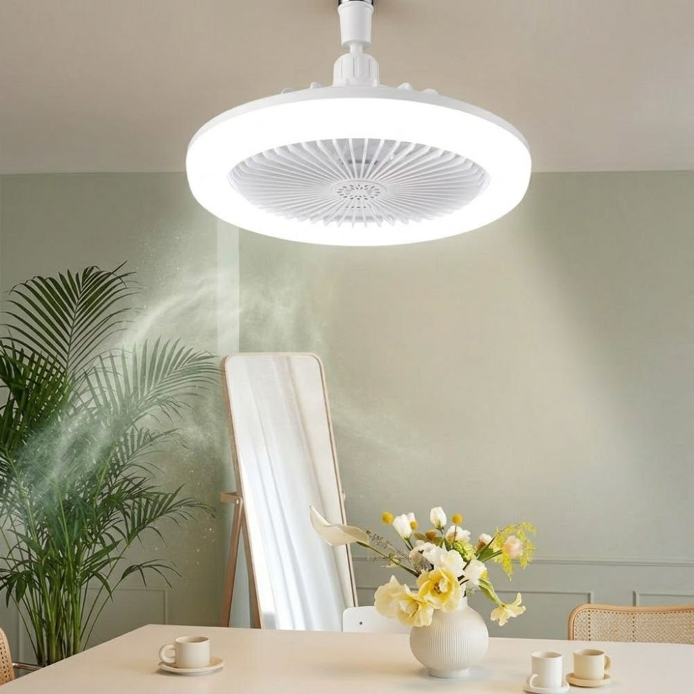Ceiling Fan with Light- White