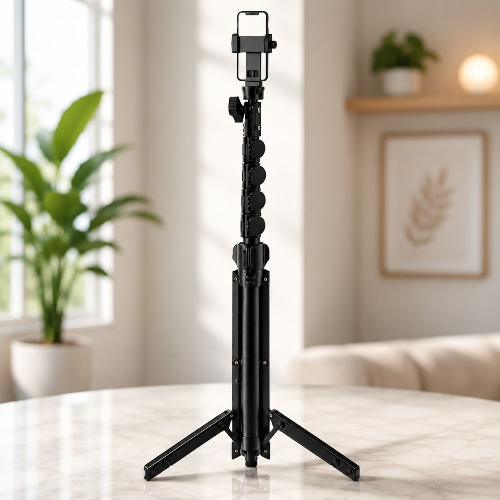 Plokama PK-996 Professional Tripod Stand 170cm – Photography Camera & Phone Holder for Vlogging