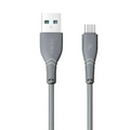 Pawa PVC 3A Data & Quick Charging Type-C Cable 1.2M/4FT - Grey