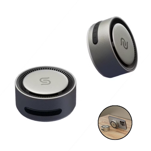 Portable Bluetooth Speaker – Magnetic Wireless Charging Mini Speaker Porodo Soundtec Uniq