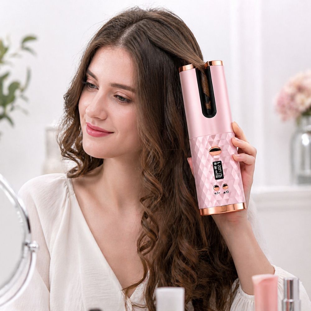 Cordless Automatic Hair Curler