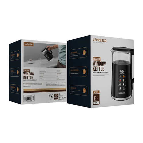 1.7L Digital Electric Kettle – Temperature Control Water Boiler LePresso