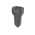 Car Charger – Dual USB Car Charger & QC3.0 Fast Charger with USB-A to Micro Cable Green Lion