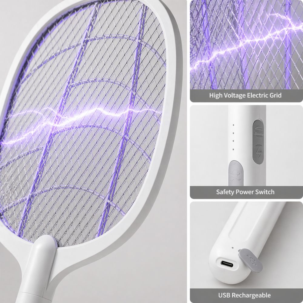 KLZ-918 Two in One Electric Mosquito Swatter