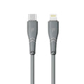 Pawa Type-C to Lightning PVC Cable 27W Quick Charging 1.2m - White