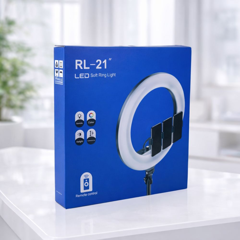 RL-21 LED Soft Ring Light with Tripod