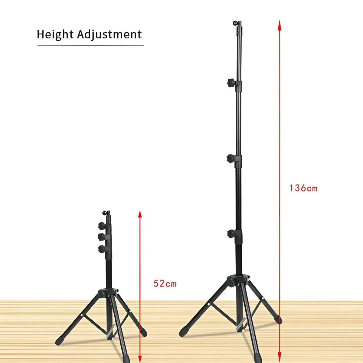 VS-09 Tripod Stand 4.7 to 13 Inch