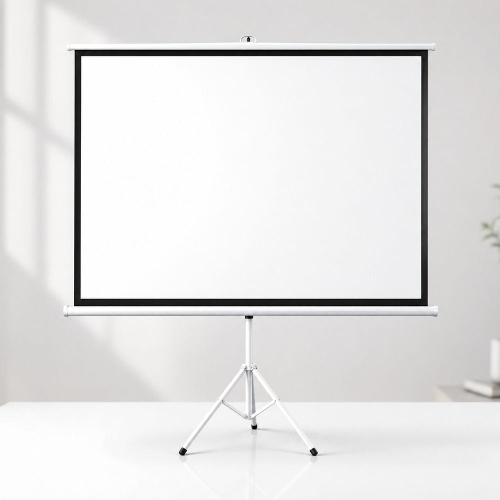 Projector Screen & Stand 100