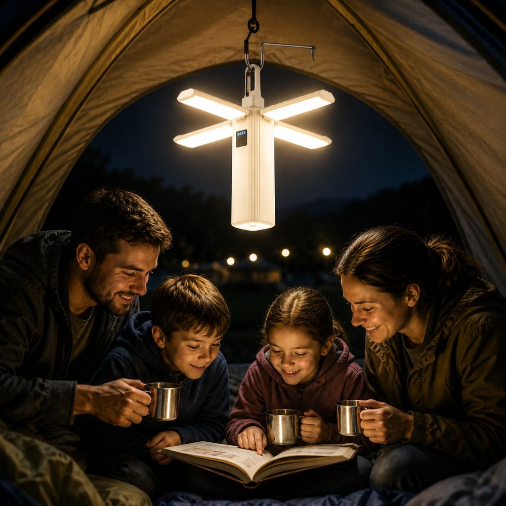 Multifunction Rechargeable Camping Light