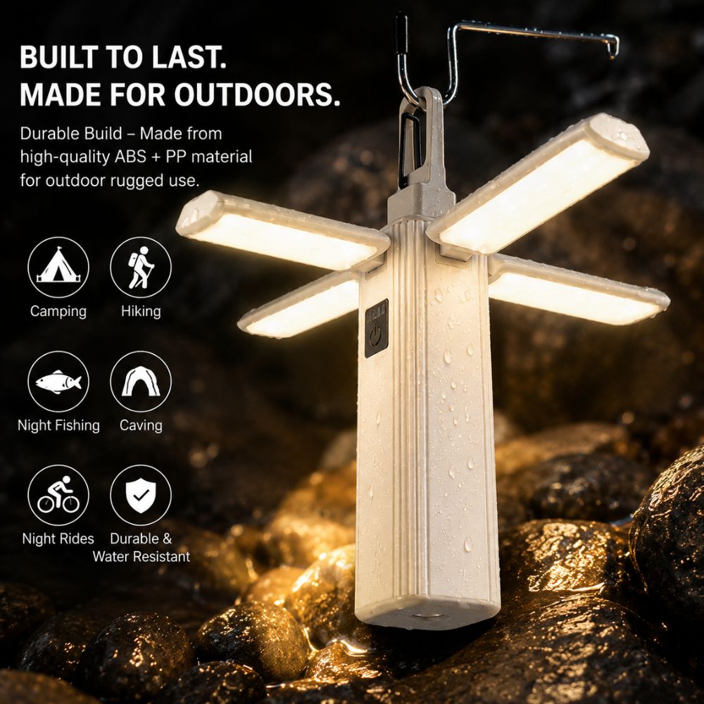 Multifunction Rechargeable Camping Light