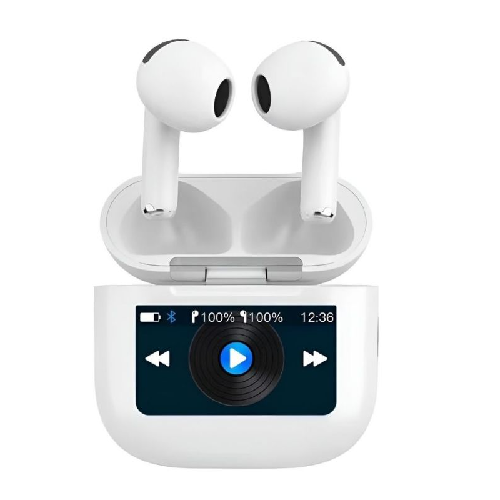 Wireless Bluetooth Earbuds – Touch Display TWS – Porodo Soundtec