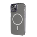 Levelo Magsafe Sensa Clear Back Case For Iphone 14 – Clear/purple