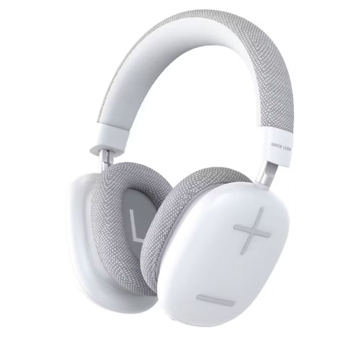 Wireless Bluetooth Headphones – Foldable Headset Green Lion White