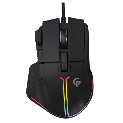 Porodo Gaming 8D Wired RGB Gaming Mouse - Black
