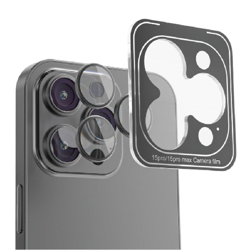 Mezone LENS Protector for iPhone 15 Pro Max - Black