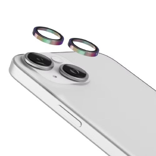 Levelo Lucent Duo 9h Camera Lens Protector Ip15/15 Plus - Titanium