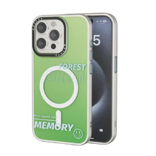 Mezone Memory Magnetic Case iPhone 15 Pro - Green