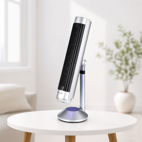 Green Lion Breeze Tower Fan 50W - Silver
