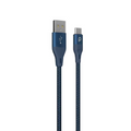 Porodo Braided USB-A to Type-C (3A 1.2m) - Blue