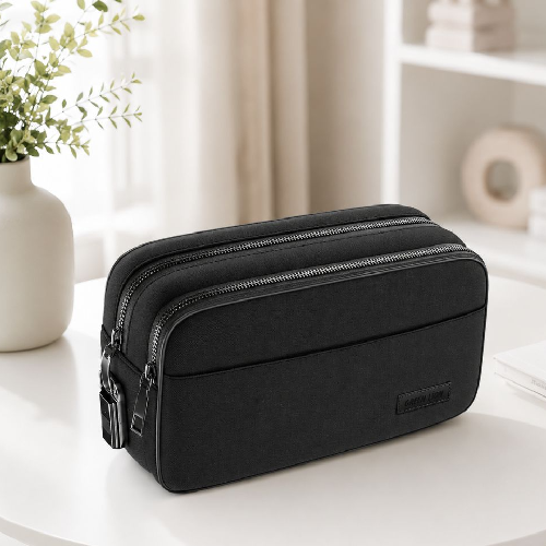 Smart Fingerprint Lock Bag – Anti Theft Travel Bag Green Lion Black