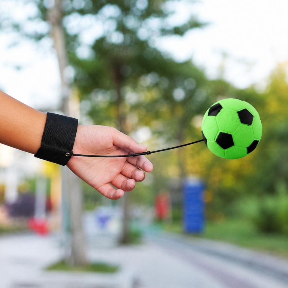 Sport Toy Ball – Bouncy Ball with Wrist Band for Kids