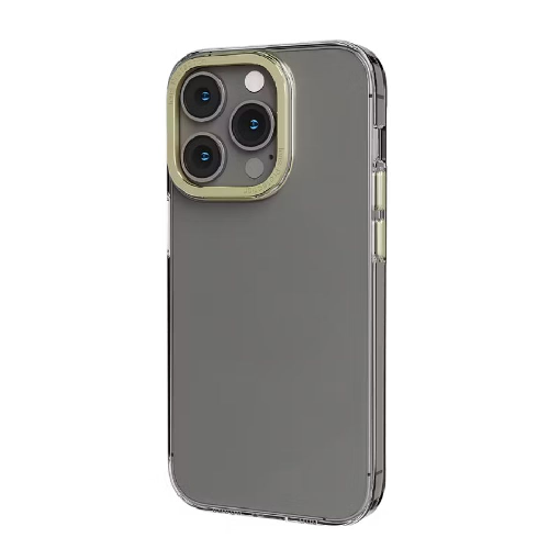 Levelo Sensa Clear Back Case For Iphone 14 Pro - Clear/champagne