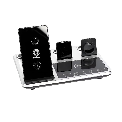 Green Lion 4 in 1 Wireless Charging Station - Gray