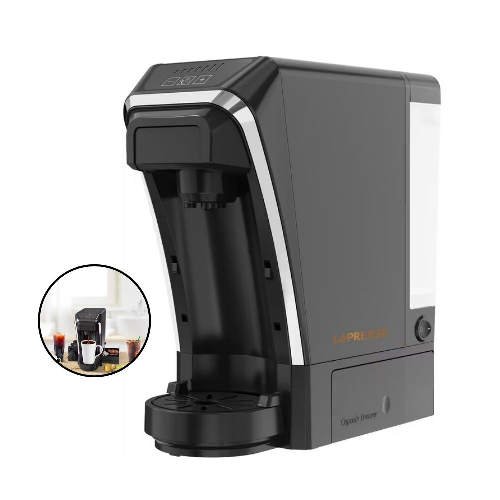 LePresso Multi-Capsule Espresso Machine – 20 Bar Coffee Maker with Capsule Storage
