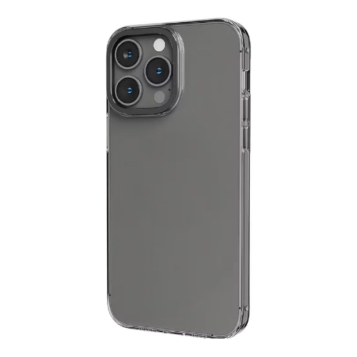 Levelo Sensa Clear Back Case For Iphone 14 Pro Max - Clear/gray