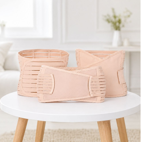Postpartum Support Belt Set pink