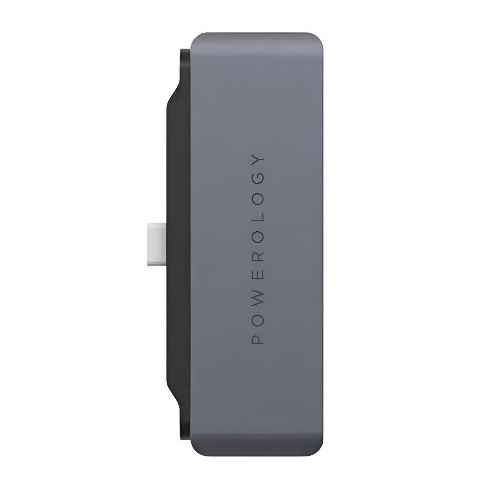 Powerology 4in 1 USB-C Hub with HDMI USB AUX