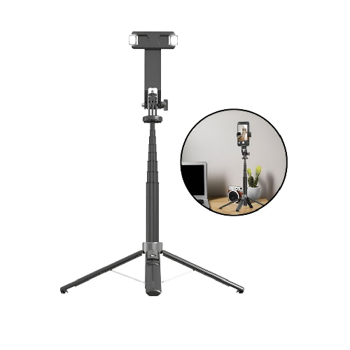 Porodo Dual Lighting Selfie Stick Remote Shutter