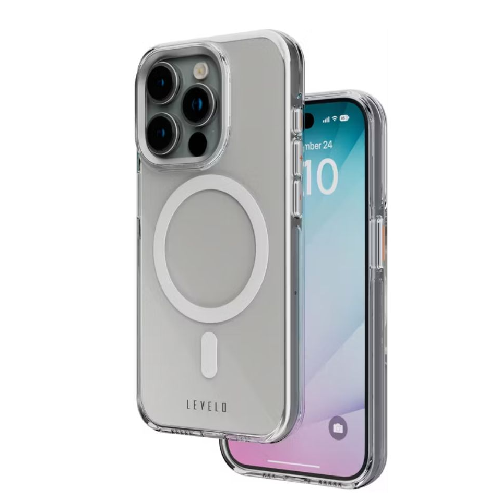 iPhone 15 Pro Case – Hard Back Cover Levelo Clear