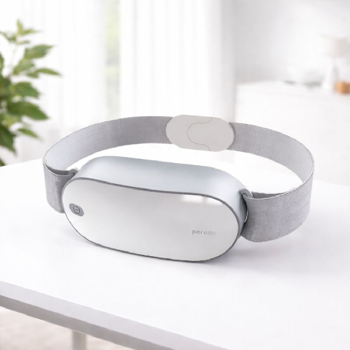 Porodo Lower Back & Legs Therapeutic Massager - White