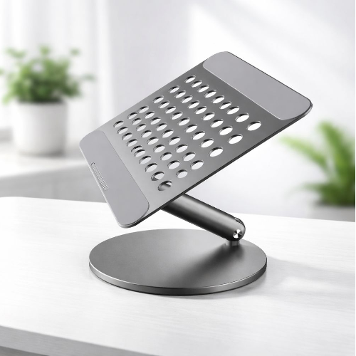 Adjustable Laptop Stand – 360° Rotatable Aluminum Laptop Holder Powerology