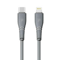 Pawa Type-C to Lightning PVC Cable 27W Quick Charging 1.2m - Gray