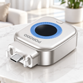 Porodo 140W Smart Auto Cut-Off USB-C Charging Adapter – Silver