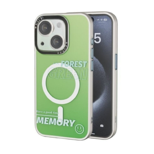 Mezone Memory Magnetic Case iPhone 15 - Green