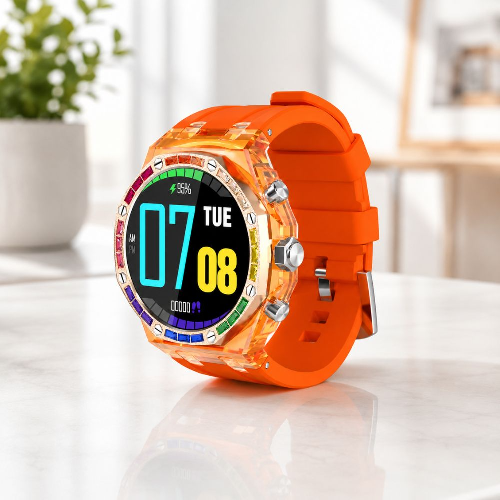 Porodo AMOLED Smart Watch Bluetooth Calling Fitness Tracker