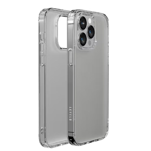 Levelo Lucu iPhone 14 Pro Max Matte Back Case - Matte Clear
